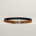 Flot belt buckle & Reversible leather strap 24 mm